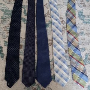 Ties: Van Heusen, Stafford, Express, Hilfiger
